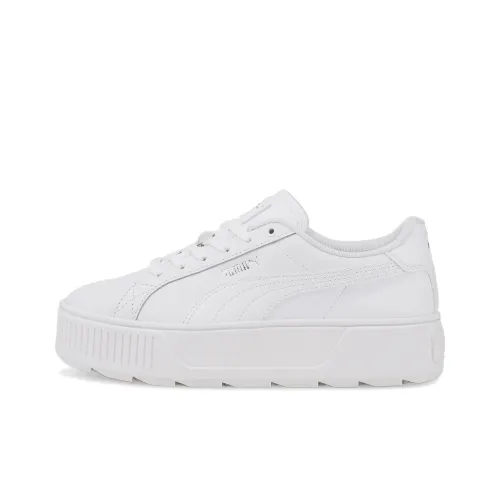 PUMA Karmen Skateboard Shoes Women's Low-Top White