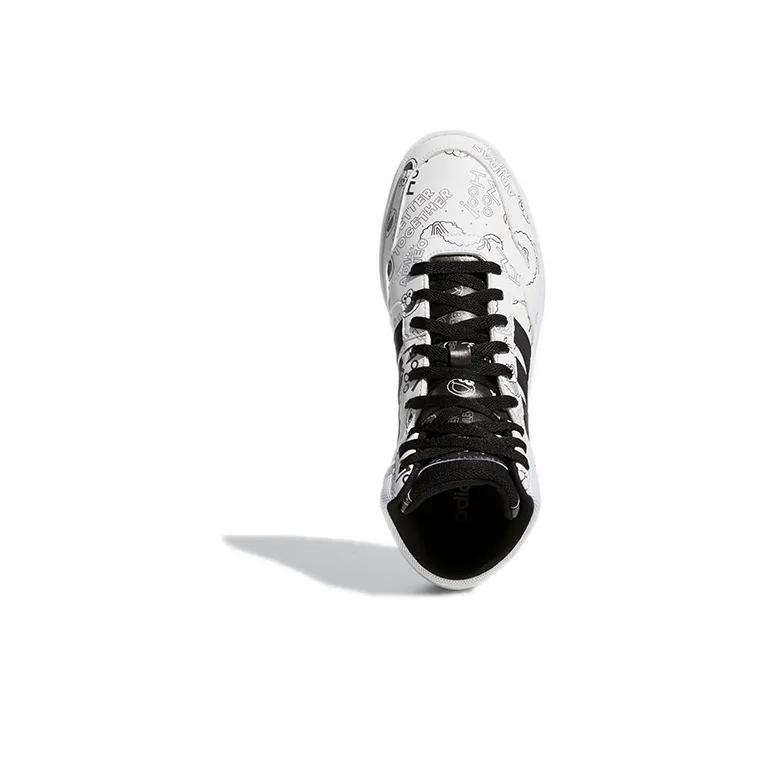 Adidas Neo Hoops 3.0 Mid 'White Black'-4