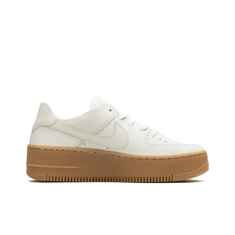 Nike Air Force 1 Sage Low Lx Biege Gum Women's-1