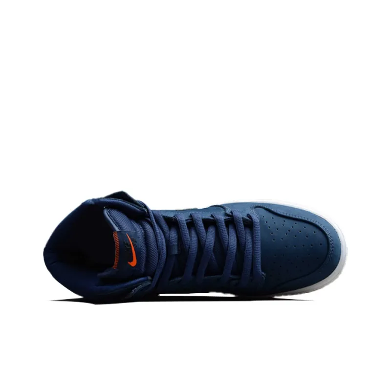 Nike Sb Dunk High Orange Label Midnight Navy-3