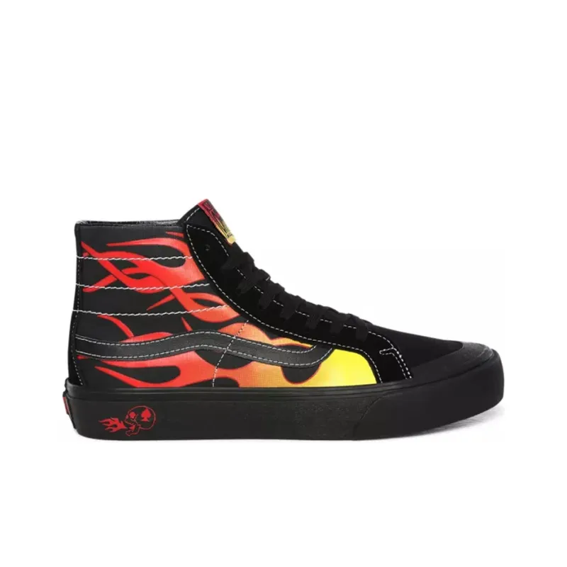 Sk8 Drag Board X Vans Hi 138 Decon 'Black Fire'-1