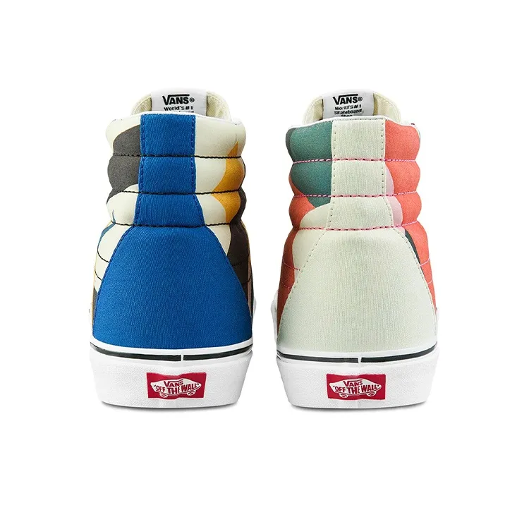 Vans MoMA X SK8 Hi Liubov Popova 'Creamyellow Black Pink'-5
