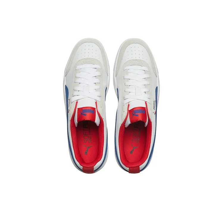 PUMA Court Legend Lo 'White Blue Red'-3