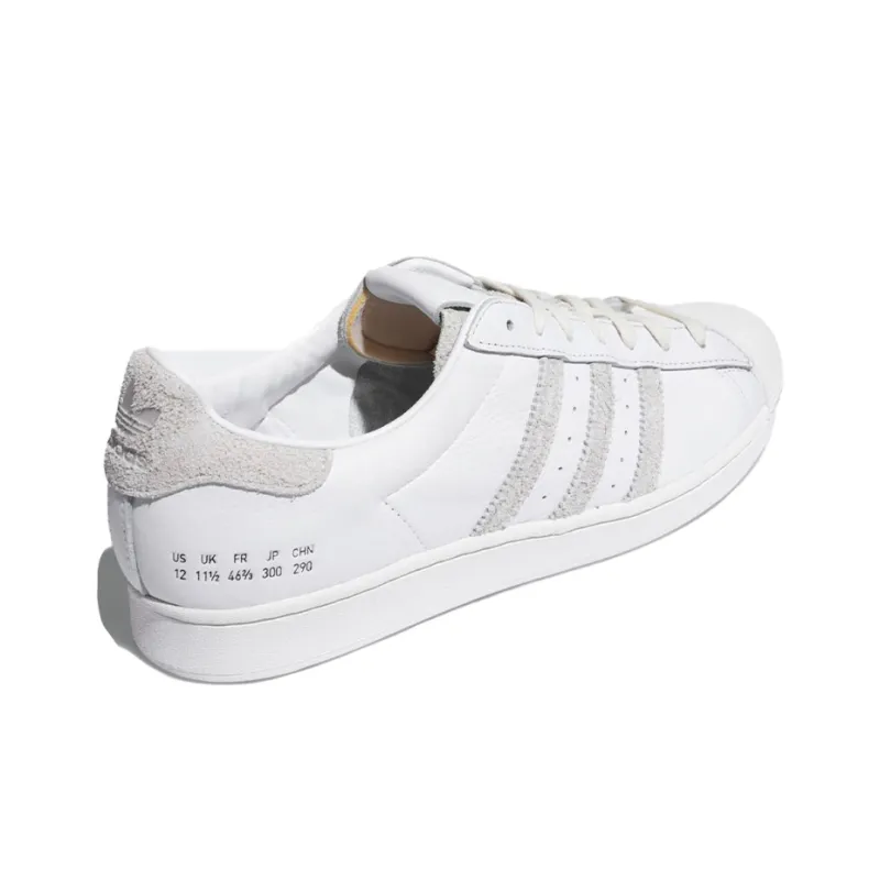 Adidas Superstar White Tan-3