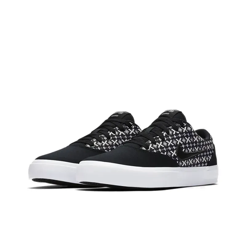 Nike Sb Charge Premium 'Black White'-2