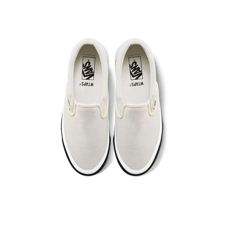 Vans Wtaps X Classic Slip On Lx 'White Black'-2