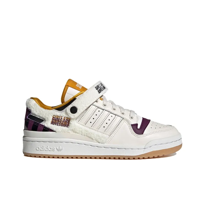 Adidas Forum Low Girls Are Awesome White Women's-1