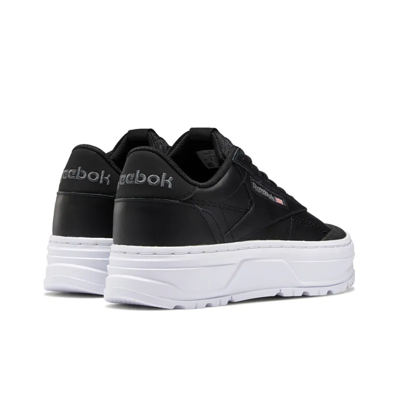 Reebok Club C Double Geo Black White Women's-3