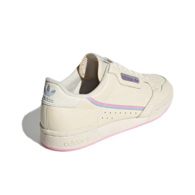 Adidas Continental 80 Ecru Tint True Pink Women's-3