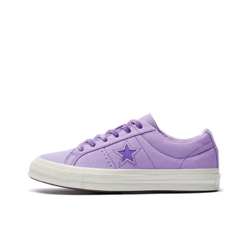 Converse One Star Skateboard Shoes Unisex Low-Top Purple