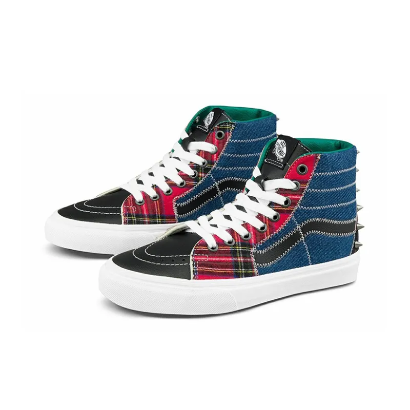 Vans SK8 Hi Tartan Daze-1