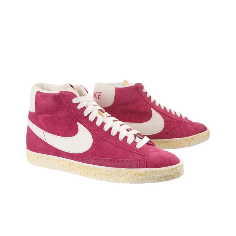 Nike Blazer Coverage Skateboard Shoes Men's Pink White-1