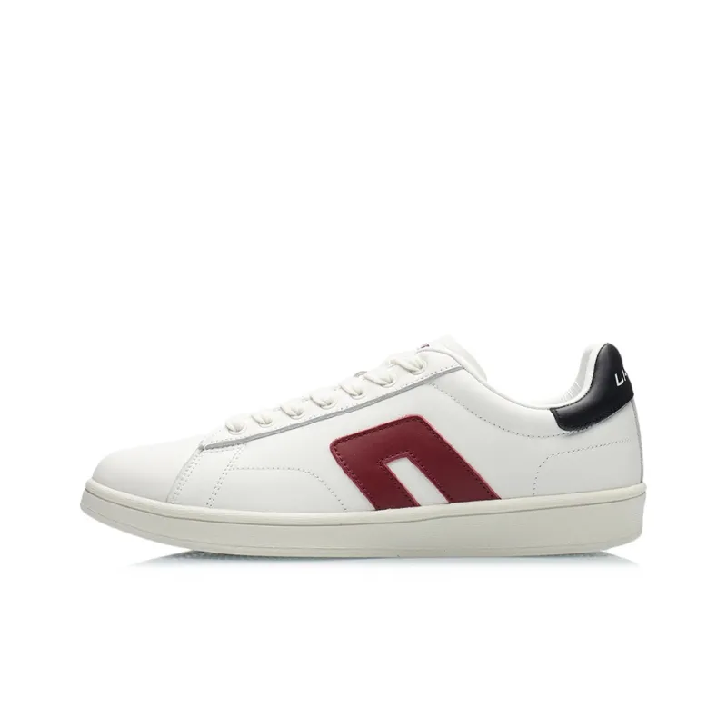 LiNing CF Tracing Xuan Yue Low Top Skateboard Shoes Men's Burgundy-0