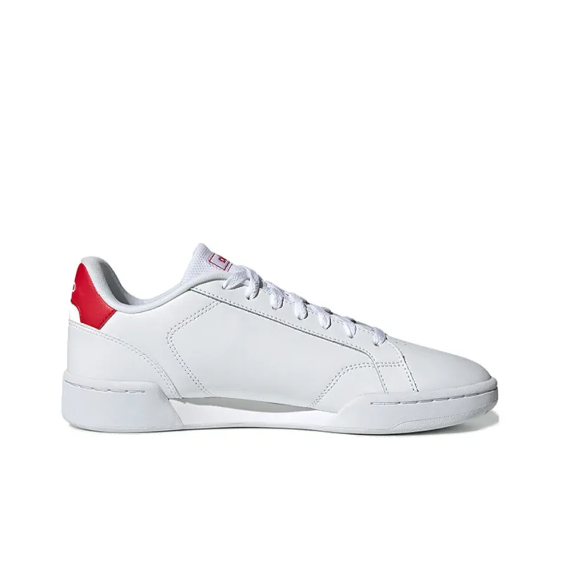Adidas Neo Roguera Classic Casual Low Tops Skateboarding Shoes White Red Women's-1
