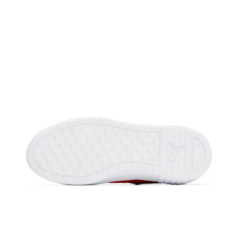 PUMA Smash Platform V2 'Celestial White High Risk Red' Women's-4