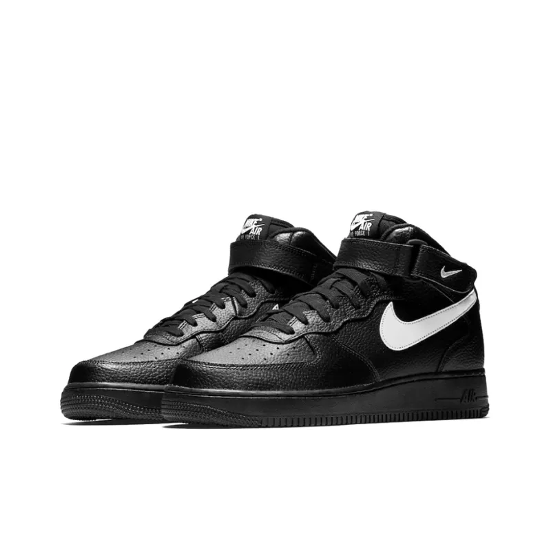 Nike Air Force 1 Mid '07 Black Sail-2