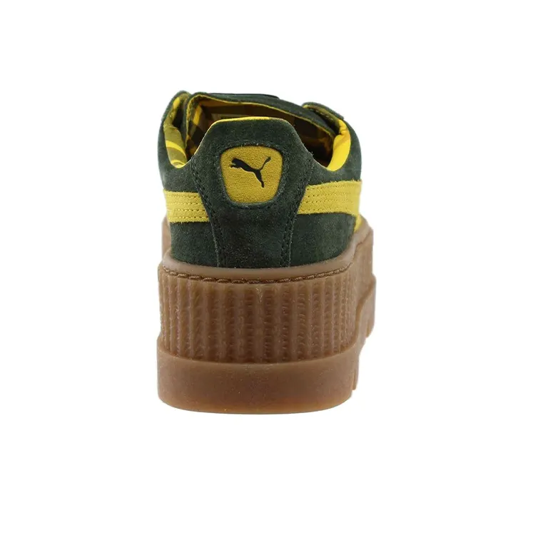 PUMA Cleated Creeper Rihanna Fenty Suede Green Women's-4