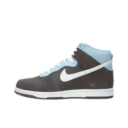 Nike Dunk High Skateboard Shoes Men High-Top Black/Blue