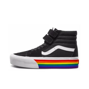 Sk8 Vans Hi V Platforim 'Rainbow' Women's