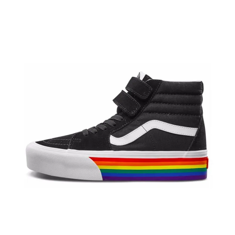 Vans Sk8 Hi V Platforim 'Rainbow' Women's-0