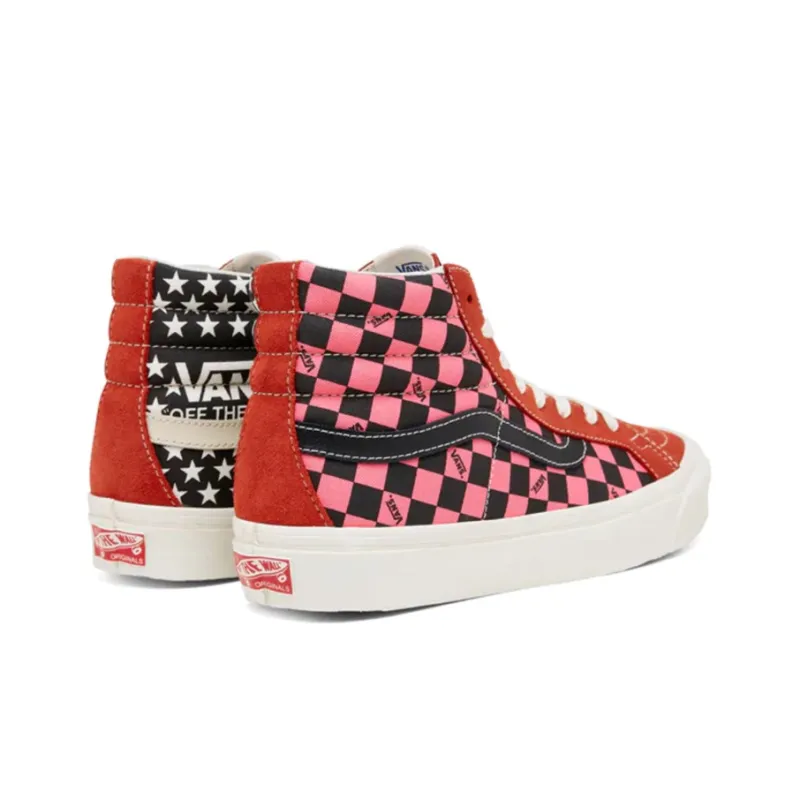 Vans Ua Og SK8 Hi Lx Pink-3