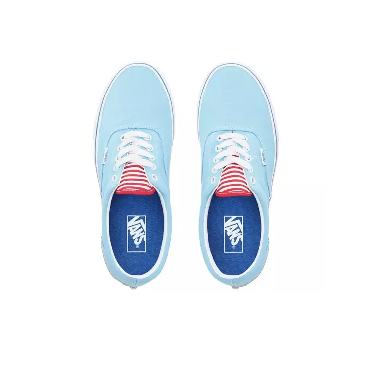 Vans Deck Club Era Shoes Blue/White-3