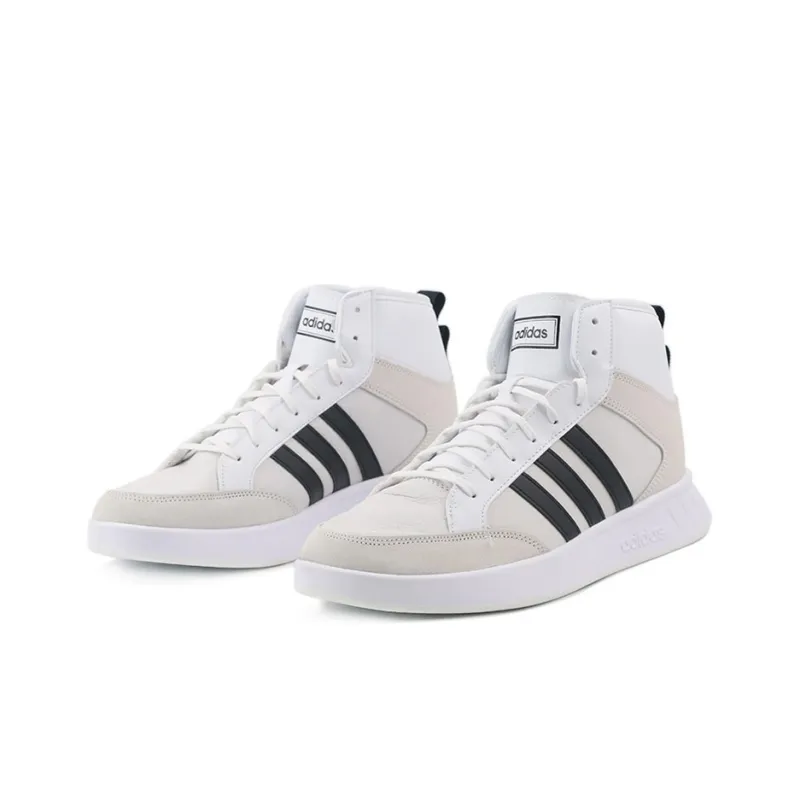 Adidas Court80s Mid White-2