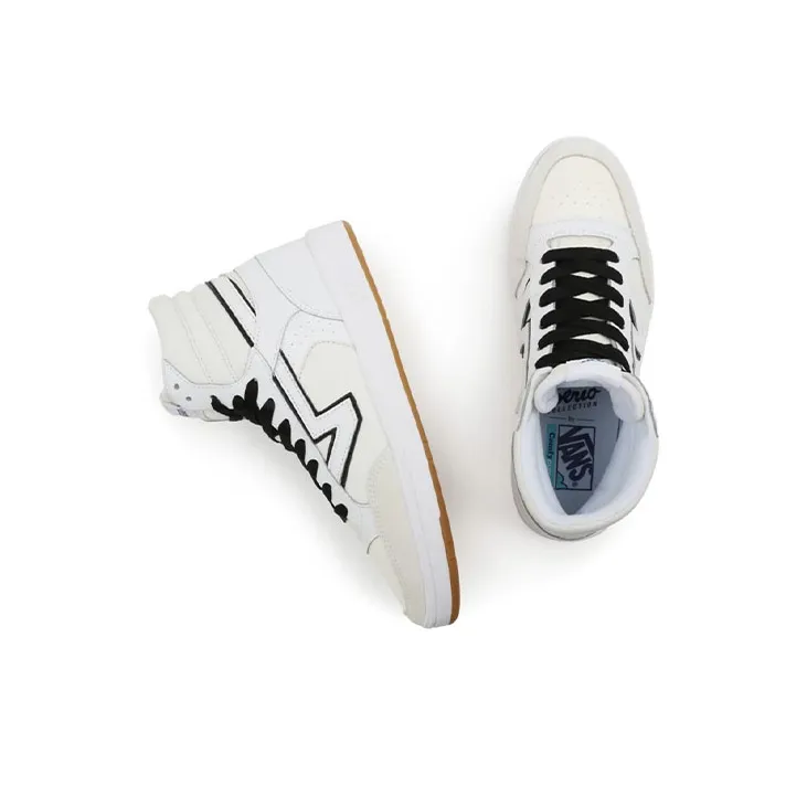 Vans Serio Collection Lowland Hi Comfycush 'White Black'-3