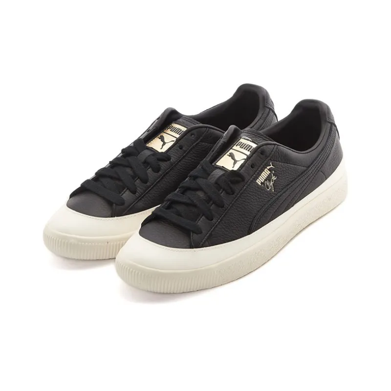 PUMA Clyde Shoes Black/White-1
