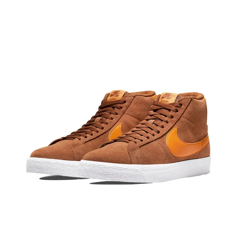 Nike Sb Blazer Mid Pecan Light Curry-2