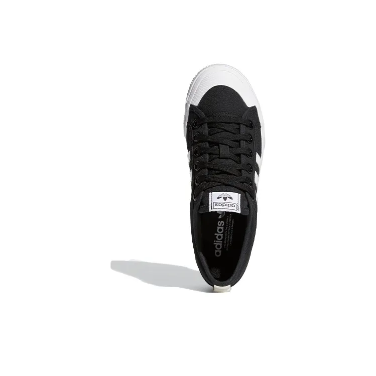 Adidas Nizza Platform Black Women's-4