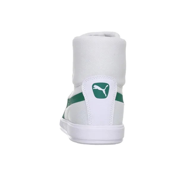 PUMA Archive Lite Skateboard Shoes Unisex High-Top White/Green-3