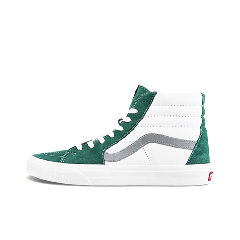 VANS★SKATE SK8-HI★PAISLEY GREEN/MARSHMALLOW Sk8 Vans-Hi 'Retro Sport - Bistro Green Marshmallow' US M