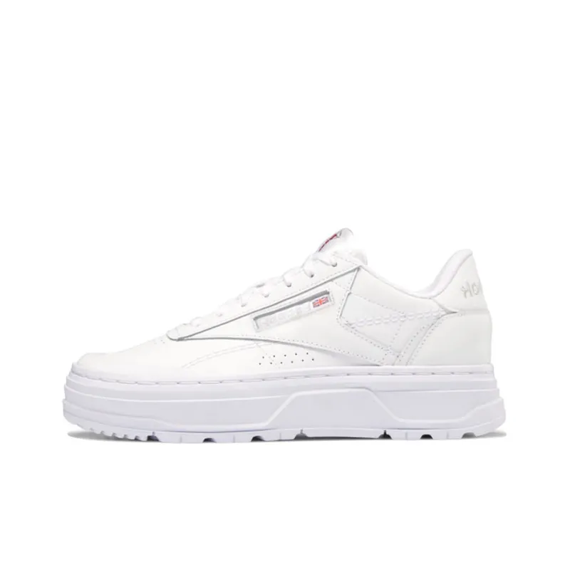 Reebok Club C Double Geo White Pure Grey Women's-0