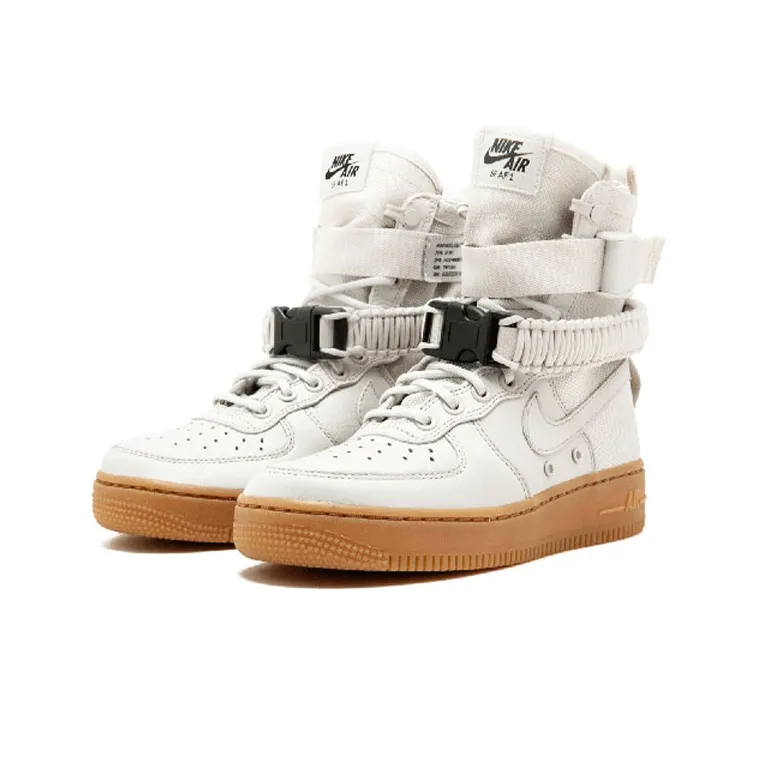 Nike Sf Air Force 1 High Light Bone Women's-2