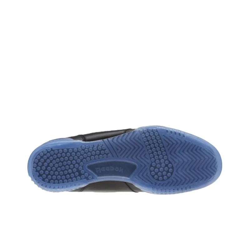 Reebok Workout Skateboard Shoes Men Mid Top Black/Blue-4