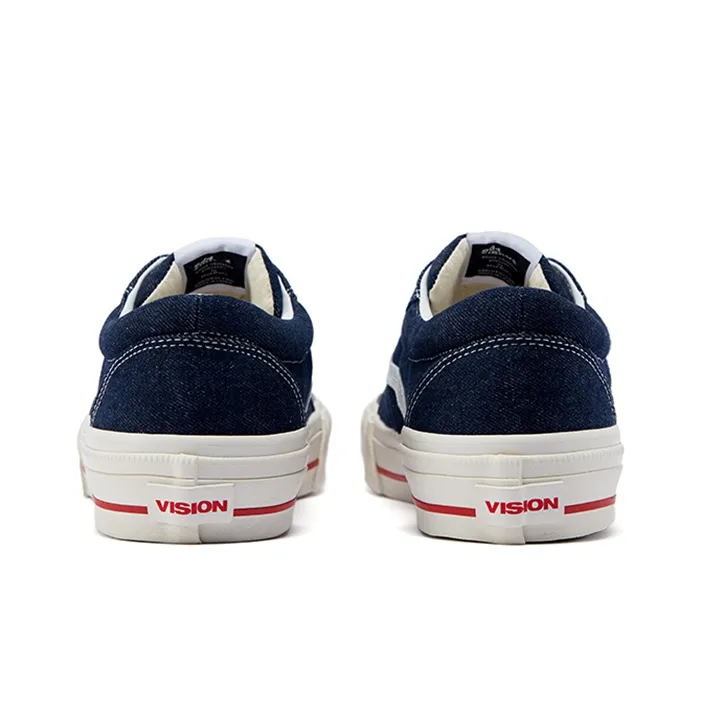 OddCIRKUS x Vision Street Wear Astley Pro Low Top Skateboard Shoes Unisex Denim Blue-4