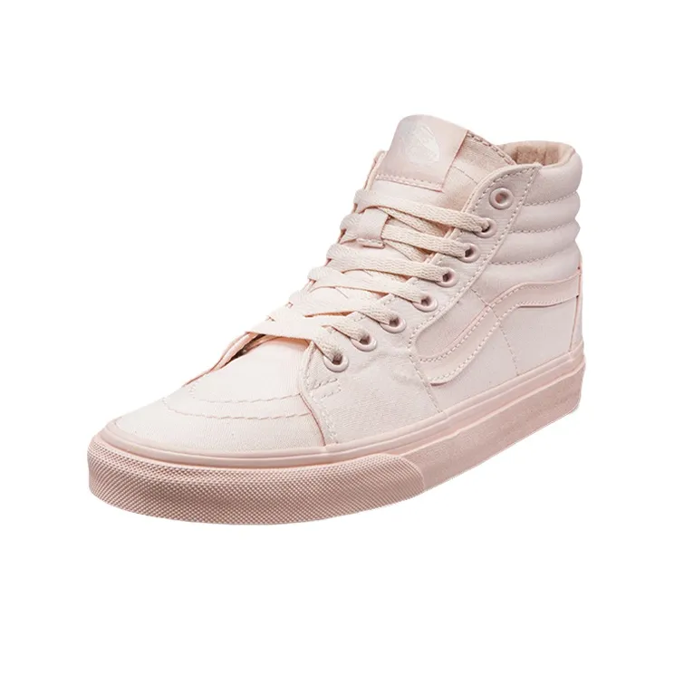 Sk8 Vans Hi Mono Canvas 'Peach Blush'-1