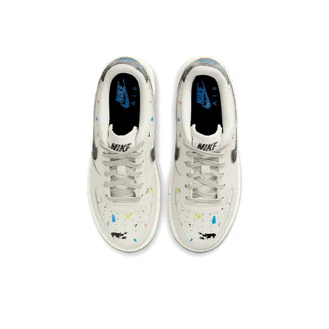 Nike Air Force 1 LV8 Paint Splatter Light Bone GS-3