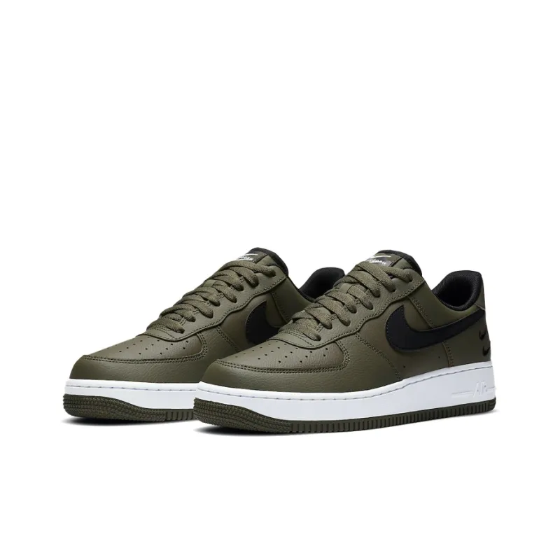 Nike Air Force 1 Low '07 Olive Black Double Swoosh-2