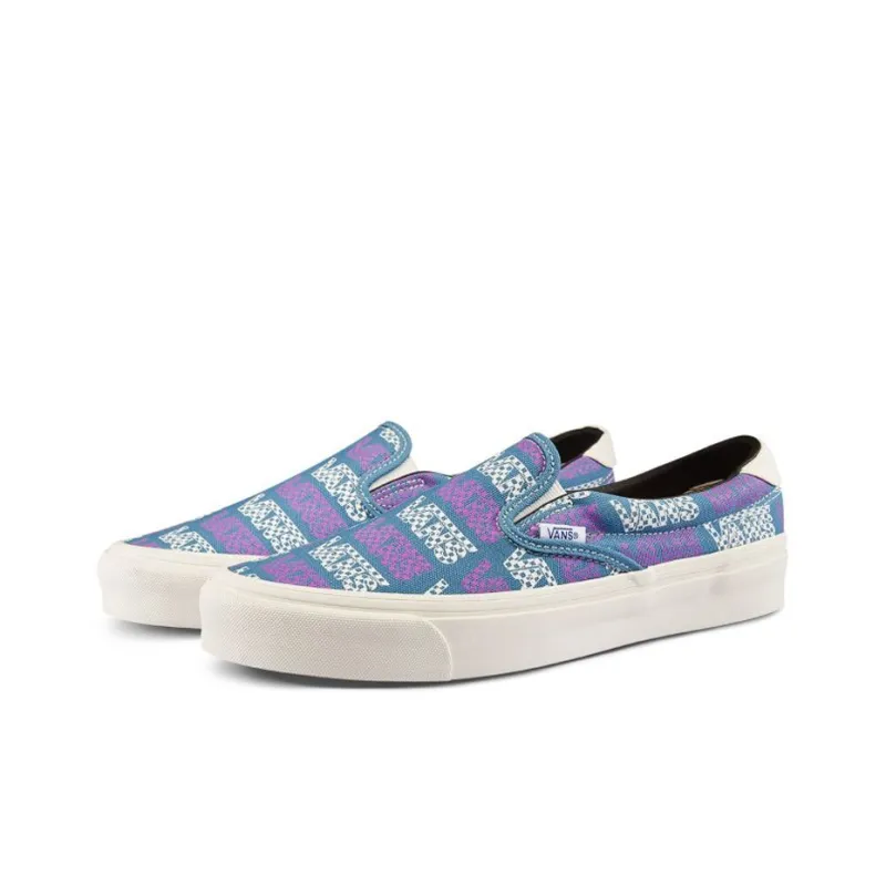 Vans Og Slip On 59 Lx 'Logo Checkerboard Larkspur'-1