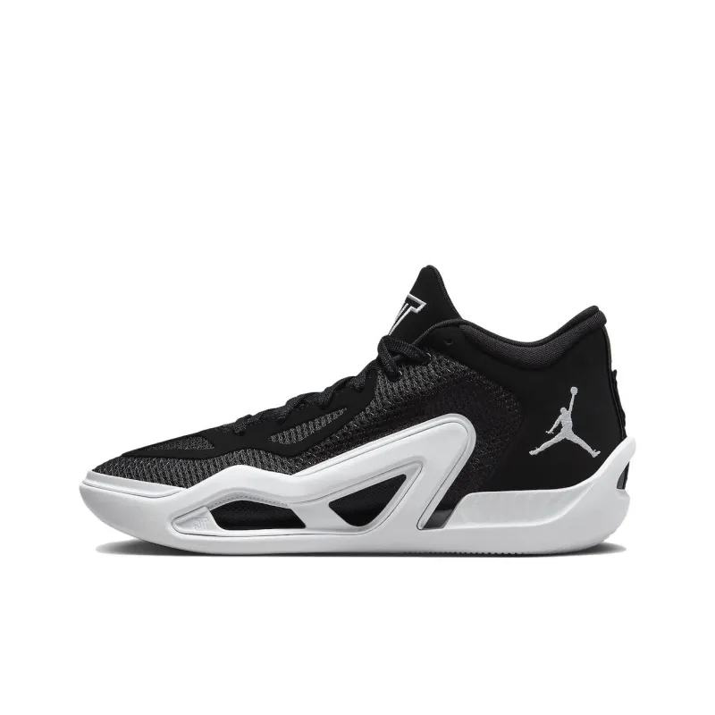 Jordan Tatum 1 Black White-0