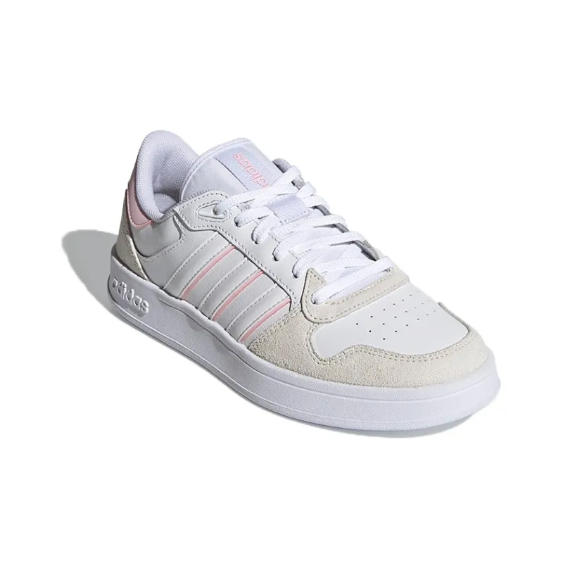 Breaknet Women's Adidas Neo Plus 'White Clear Pink' Women's-2