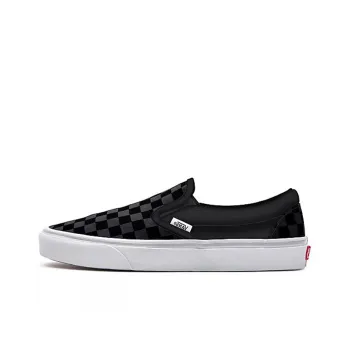Vans Customs Checkerboard Slip on Black/Grey Blackgray