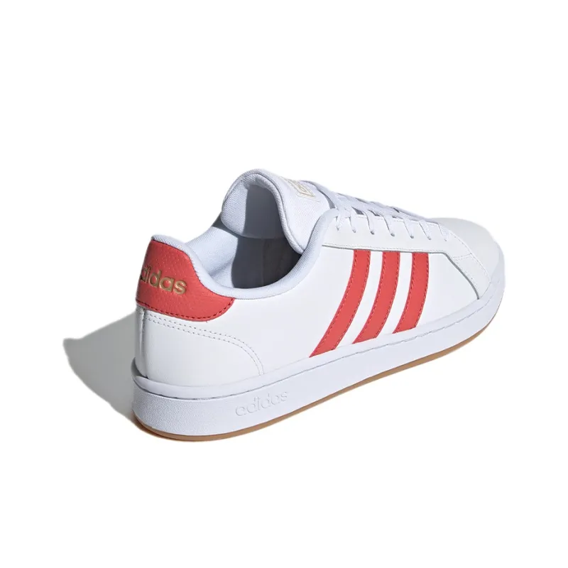 Adidas Neo Grand Court 'White Crew Red'-3