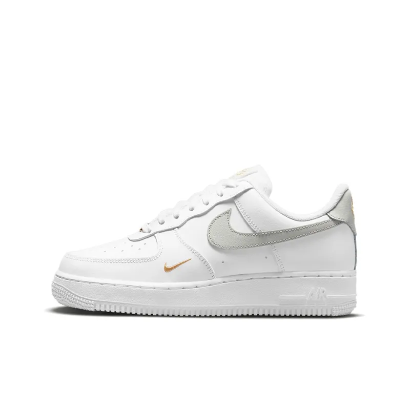 Nike Air Force 1 Low White Grey Gold Women's-0