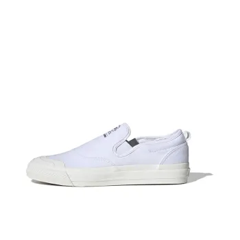 Adidas Originals Nizza Rf Slip On Triple White