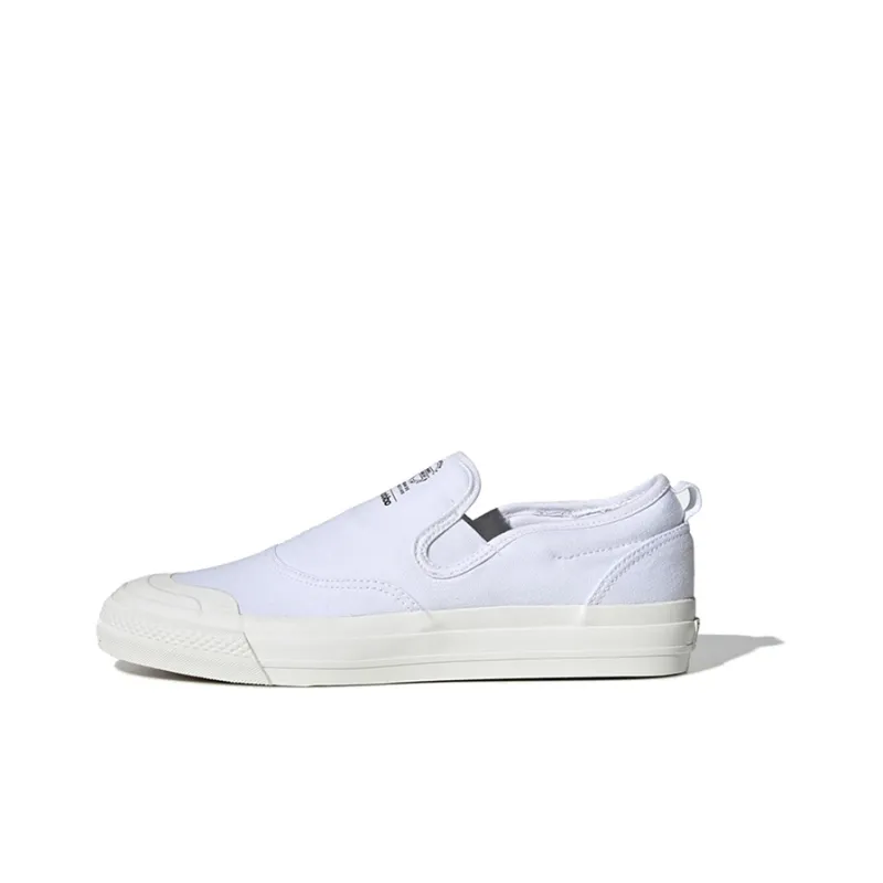 Adidas Nizza Rf Slip On Triple White-0