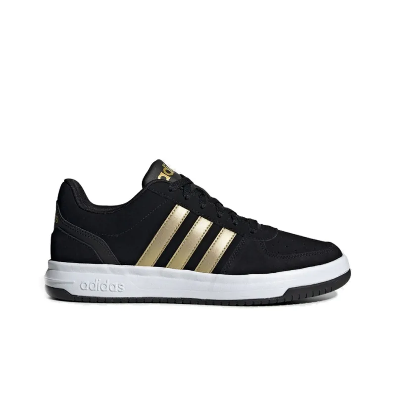 Adidas Neo Cut Cozy Breathable Low Tops Casual Skateboarding Shoes Black-1