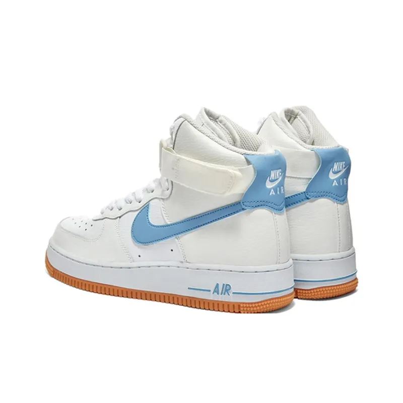 Nike Air Force 1 High 'White Light Blue Gum' Women's-2